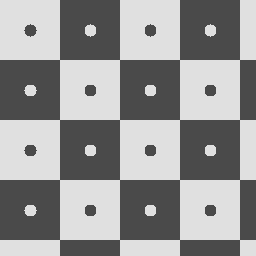 Rounded — Checkerboard preset texture