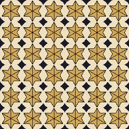 Art Deco Fan — Geometric Pattern Generator