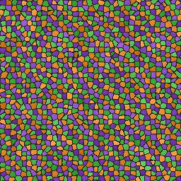 Art Nouveau — Mosaic Texture Generator