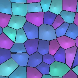Ocean Light — Stained Glass Generator