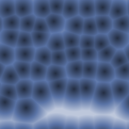 Distance Field — Voronoi preset texture